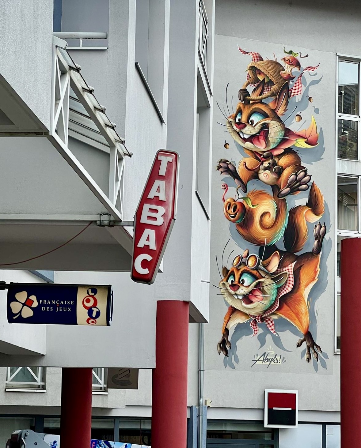 Fresque par Abys - La Mllotte, Servolex - 2024