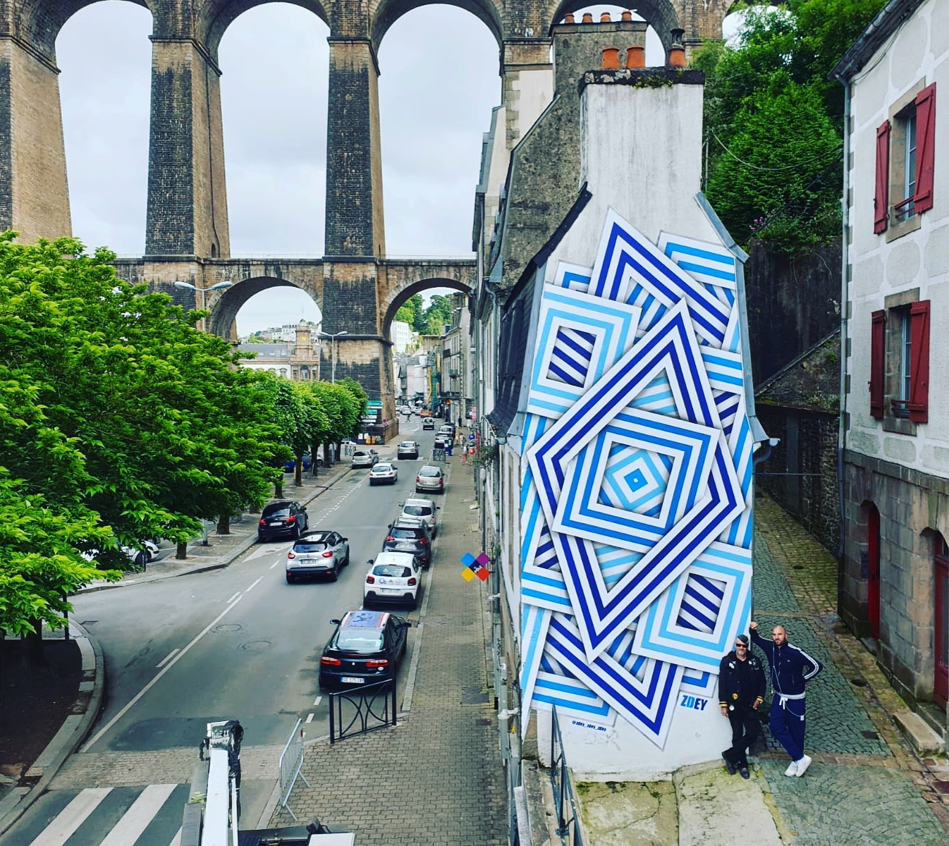 Fresque par Zdey - MX29 Graffiti Tour